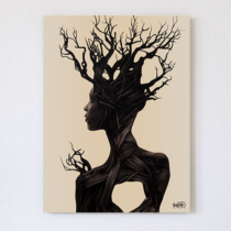 Obraz na plátne „Roots” 25 x 33 cm