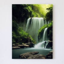 Obraz na plátne „Jungle” 25 x 33 cm