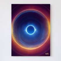 Obraz na plátne „Wormhole” 25 x 33 cm