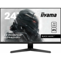 24" iiyama G-Master G2440HSU-B1: IPS, FullHD@75Hz, 1ms, HDMI, DP, USB, FreeSync, černý