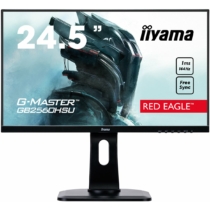 25" iiyama G-Master GB2560HSU-B1 - TN,FullHD,1ms,400cd/m2, 1000:1,16:9,HDMI,DP,repro,pivot,výška.