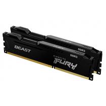16GB DDR3-1866MHz CL10 Kingston FURY Beast Black, 2x8GB