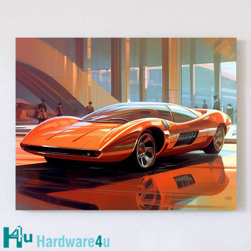 Obraz na plátne „Sport Car II.” 33 x 25 cm