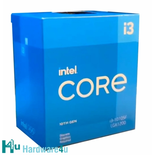 CPU Intel Core i3-10105F BOX (3.7GHz, LGA1200) - BX8070110105F