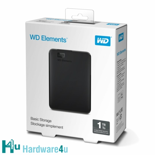 Ext. HDD 2.5" WD Elements Portable 1TB USB