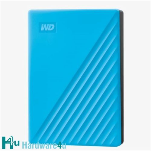 Ext. HDD 2,5" WD My Passport 4TB USB 3.0. modrá