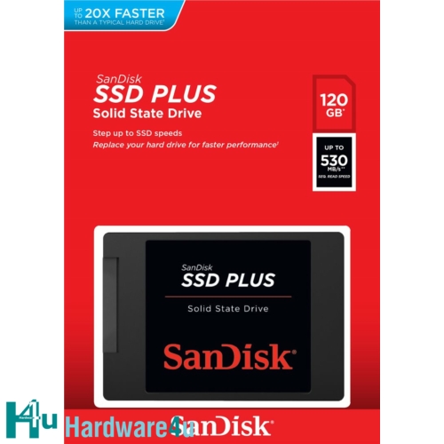 SSD 2,5" 240GB SanDisk Plus SATAIII 7mm