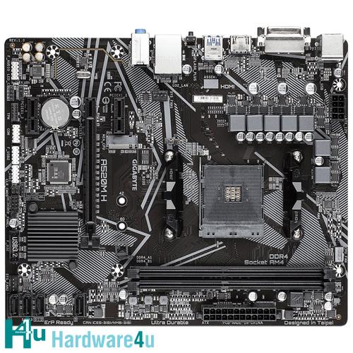 GIGABYTE A520M H (rev. 1.0)