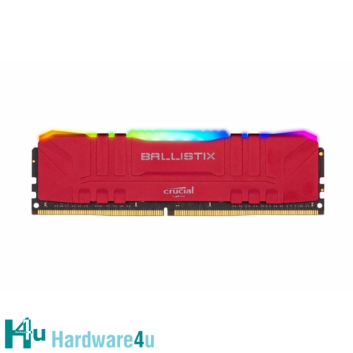 16GB DDR4 3200MHz Crucial Ballistix CL16 2x8GB Red RGB
