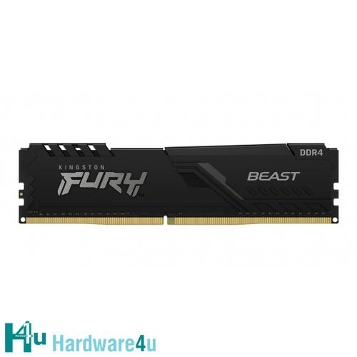 128GB DDR4-2666MHz CL16 Kingston FURY Beast, 4x32GB