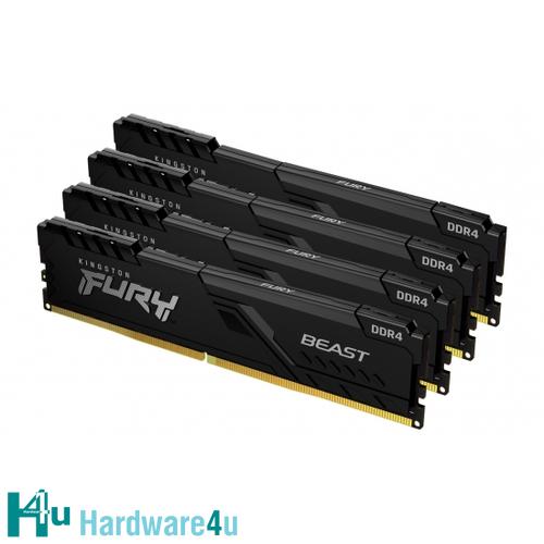 32GB DDR4-3000MHz CL15 Kingston FURY Beast, 4x8GB