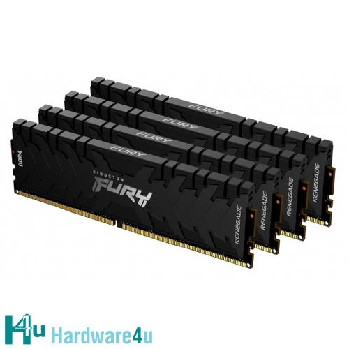 128B DDR4-2666MHz CL15 Kingston FURY Renegade, 4x32GB