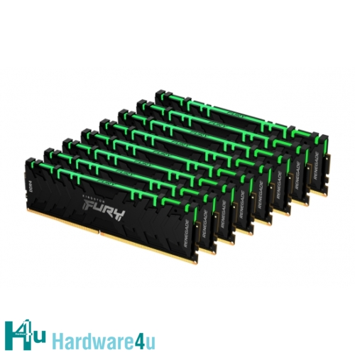 256GB DDR4-3200MHz CL16 Kingston FURY Renegade RGB, 8x32GB