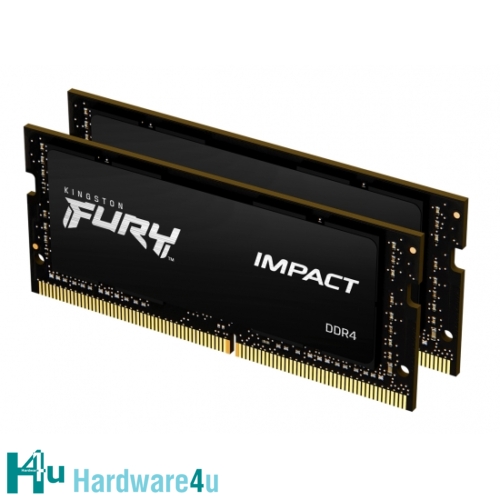 SO-DIMM 32GB DDR4-2666MHz CL16 Kingston FURY Impact, 2x16GB