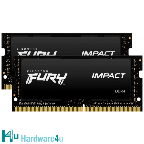 SO-DIMM 64GB DDR4-2666MHz CL16 Kingston FURY Impact, 2x32GB