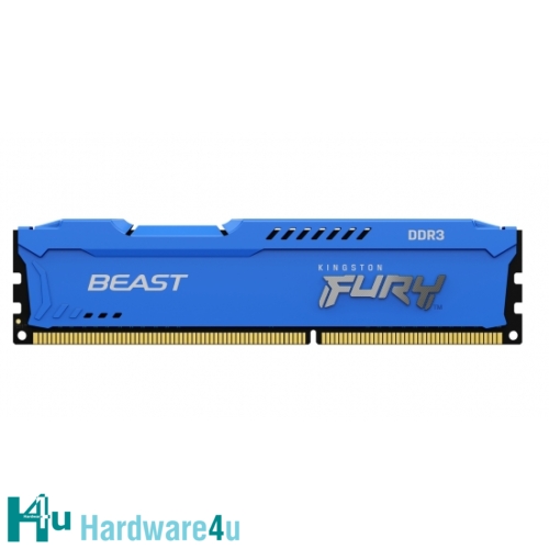 4GB DDR3-1600MHz CL10 Kingston FURY Beast Blue