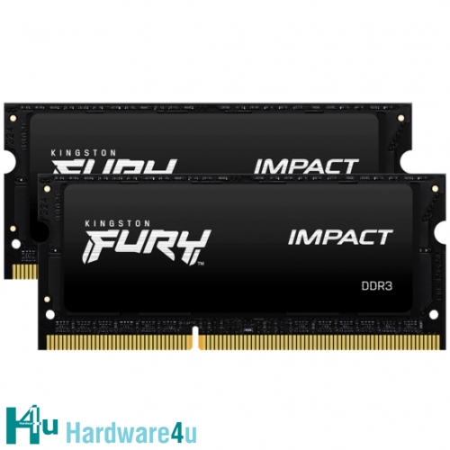 SO-DIMM 16GB DDR3L-1600MHz CL9 1.35V Kingston FURY Impact, 2x8GB