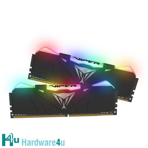 16GB DDR4-3200MHz RGB Patriot Viper CL16, kit 2x8GB black