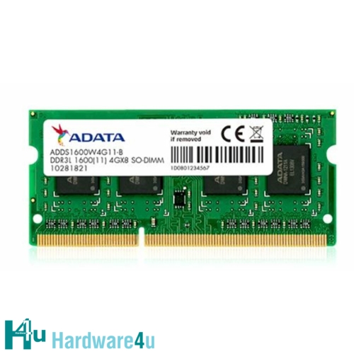 SO-DIMM 4GB DDR3L-1600MHz ADATA CL11 1,35V